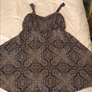 black and cream torrid dress